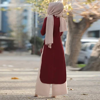 Ramadāna Eid Mubarak Abaya Dubaija Turcija Hijab Musulmaņu Komplekti Kleita Islāmu Apģērbi Sievietēm Komplekti Musulman Kaftan Drēbes Femme Ete