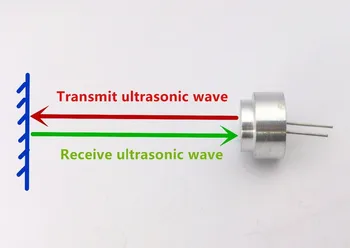 2GAB/DAUDZ Ultraskaņas sensors ūdensizturīgs tips diametrs TR40-16(TCT40-16), Saņemšanu un nosūtīšanu uz čipu