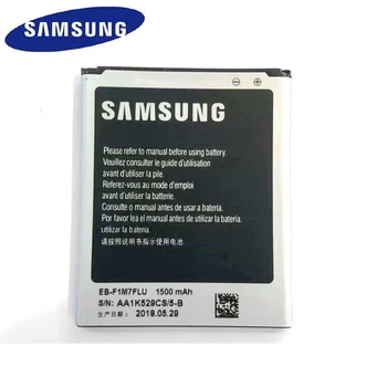Oriģināls Samsung Akumulators Samsung i8160 Galaxy S3 Mini i8190 i8200 EB-F1M7FLU Bez NFC 3 Pin 1500mAh Akumulatora Nomaiņa