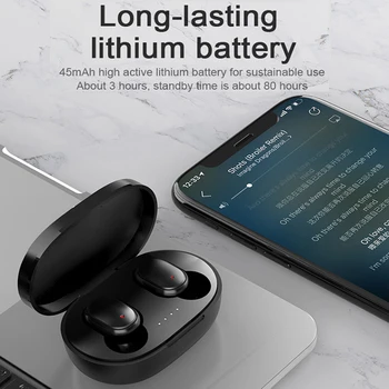 A6s Tws bluetooth 5.0 austiņas Reālā laika Stereo Bezvadu Austiņas Earbuds Trokšņa Slāpēšanas Ar Mic, iPhone, Huawei Xiaomi