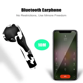 I7s TWS Bezvadu Austiņas Bluetooth Austiņas Sporta Earbuds Austiņas Ar Mic Power Bank Viedtālrunis Klausules Krāsu Krāsotas