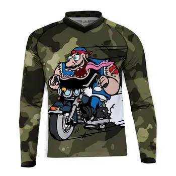2019 Jaunas Enduro bike jersey motokrosa bmx sacīkšu jersey lejup dh īsām piedurknēm riteņbraukšana apģērbu mx vasaras mtb t-krekls